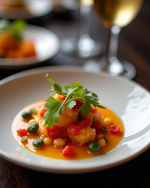 Photographie culinaire pour menu de restaurant à Paris